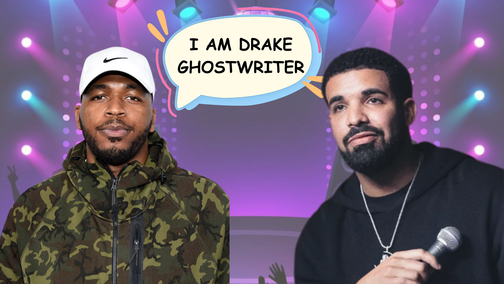 drake ghostwriter Quentin Miller. I am drake ghostwriter 