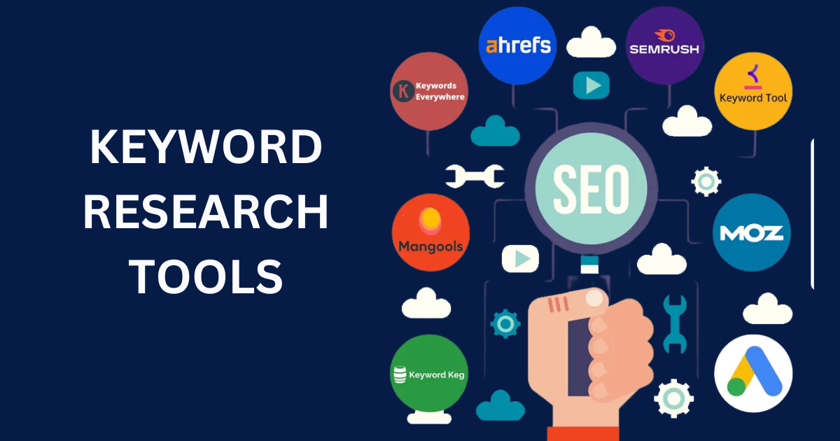 KEYWORD RESEARCH TOOLS for book description