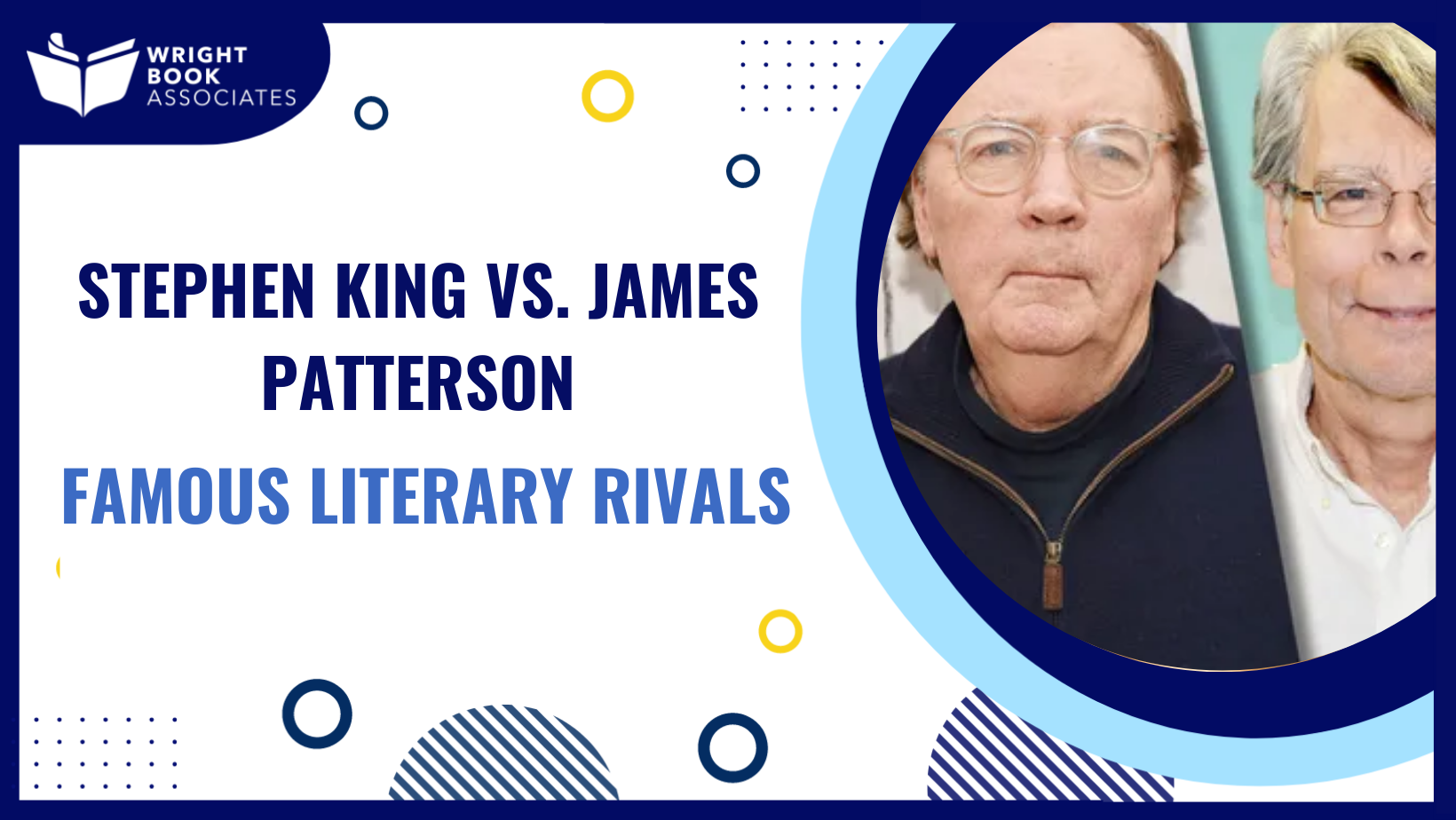 Stephen King vs James Patterson