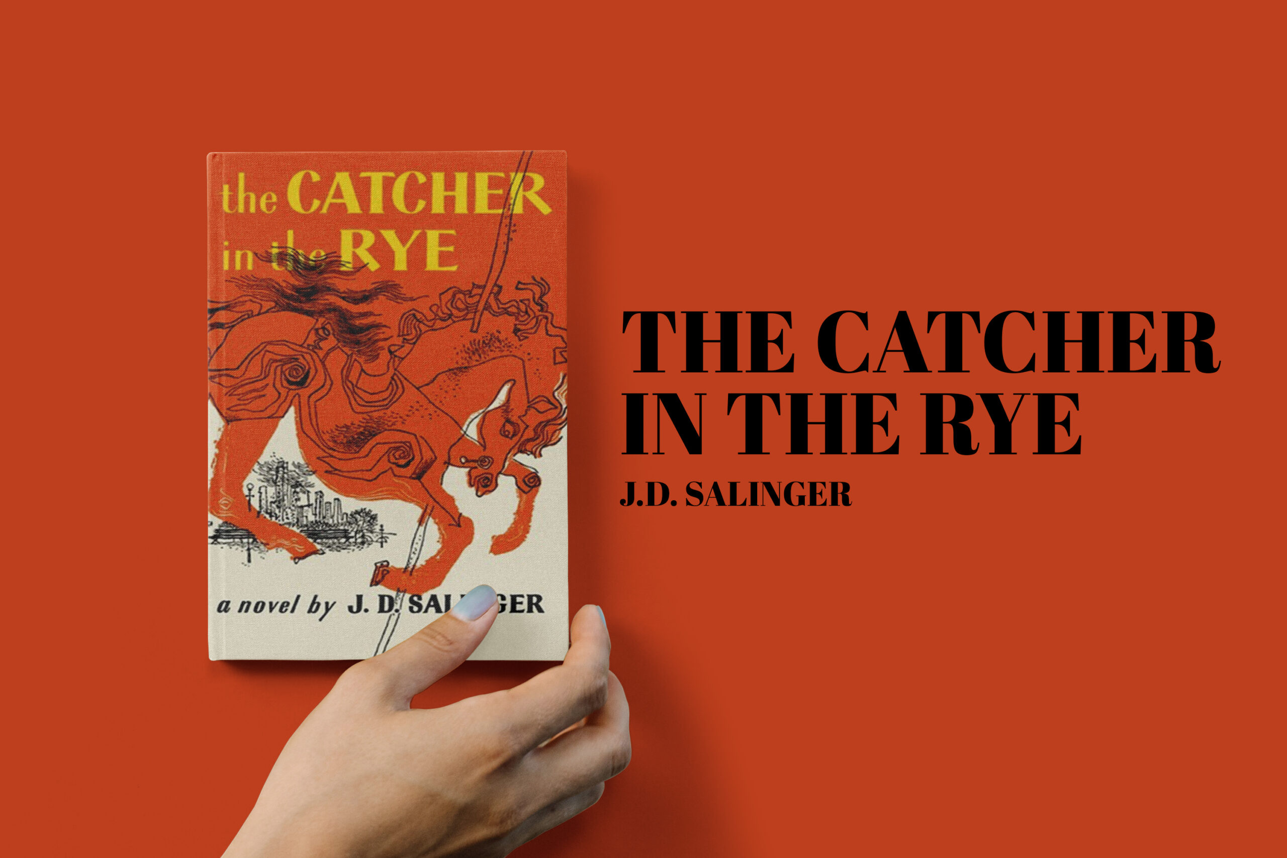 "The Catcher in the Rye" by J.D. Salinger | famous books and authors