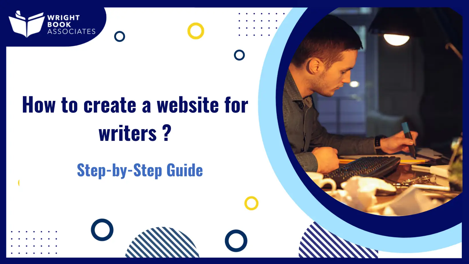 How to create a website for writers?